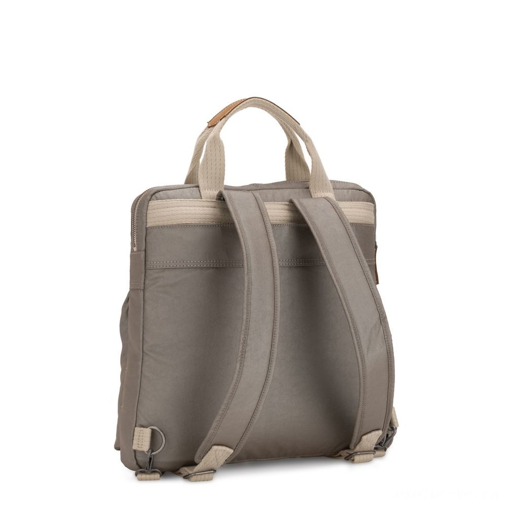Kipling KOMORI S Little 2-in-1 Backpack as well as Handbag Fungi Metallic.