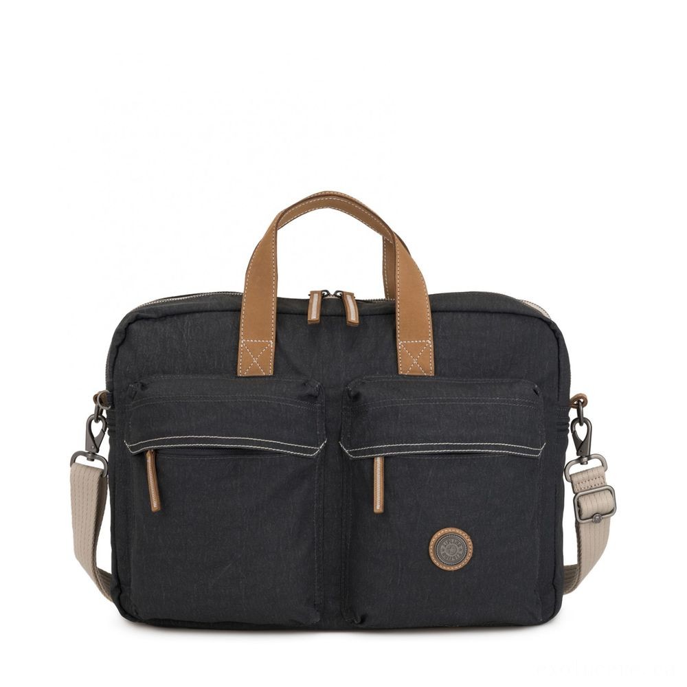 Kipling KHOTO Working Bag along with laptop computer protection Casual Grey.