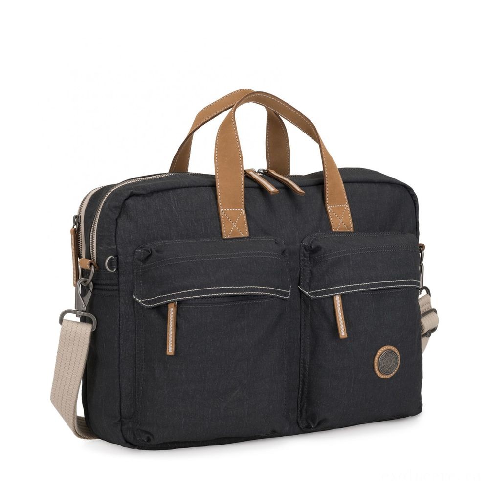 Kipling KHOTO Working Bag along with laptop pc protection Laid-back Grey.