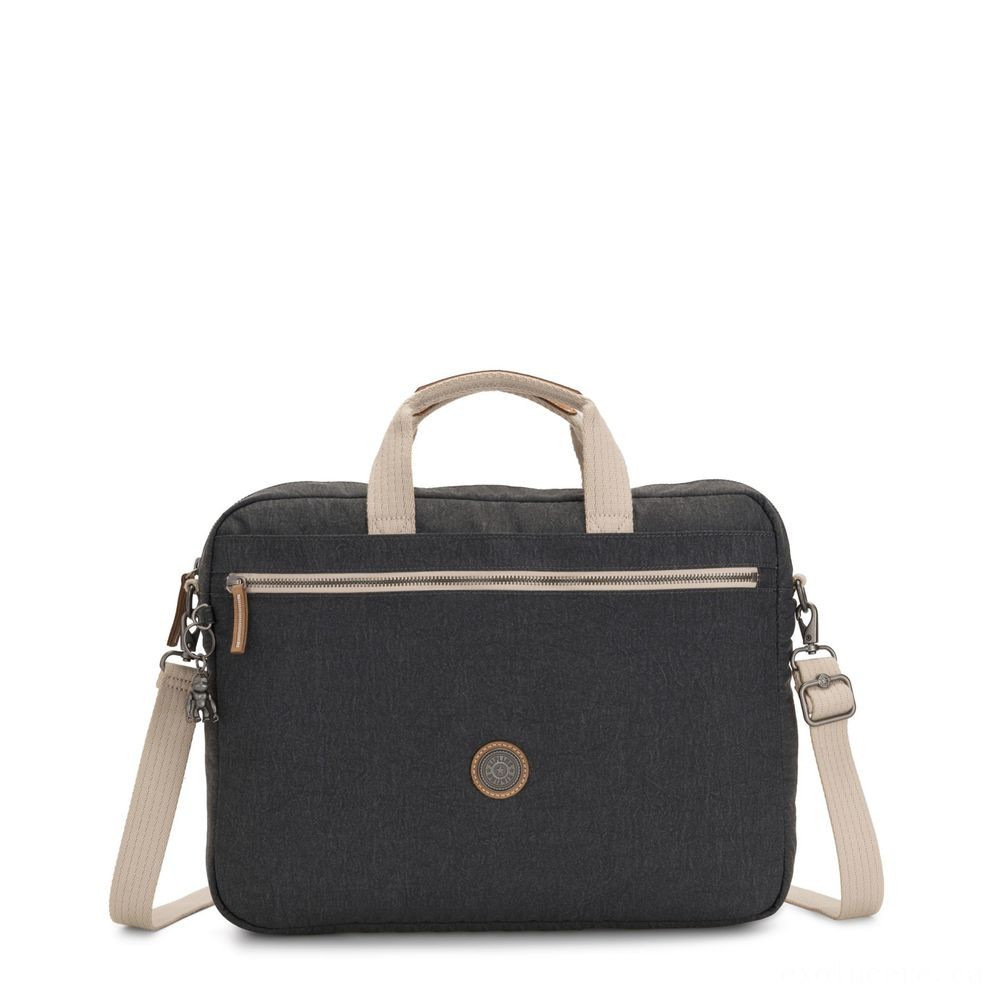November Black Friday Sale - Kipling KERRIS Small Laptop Computer Bag Casual Grey. - Online Outlet Extravaganza:£50
