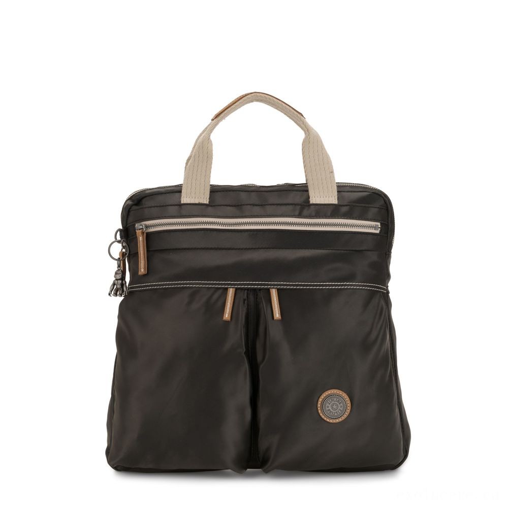 Black Friday Sale - Kipling KOMORI S Tiny 2-in-1 Knapsack as well as Bag Delicate Black. - Savings:£49