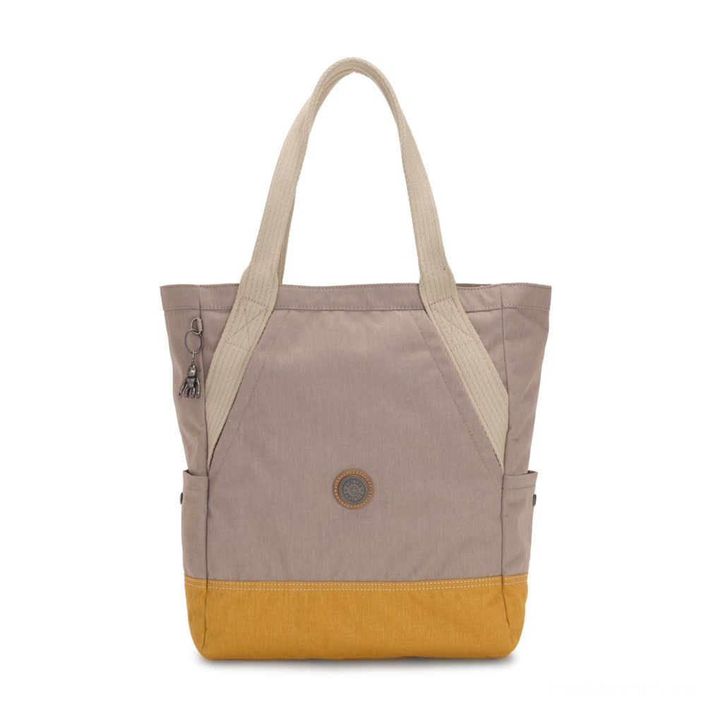 Mother's Day Sale - Kipling ALMATO Huge Huge Carryall Strong Fungi Block. - E-commerce End-of-Season Sale-A-Thon:£50