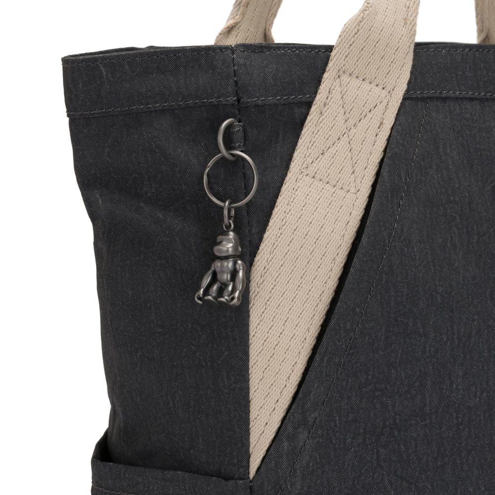 Holiday Shopping Event - Kipling ALMATO Big Sizable Tote Casual Grey. - Unbelievable Savings Extravaganza:£60[nebag6932ca]