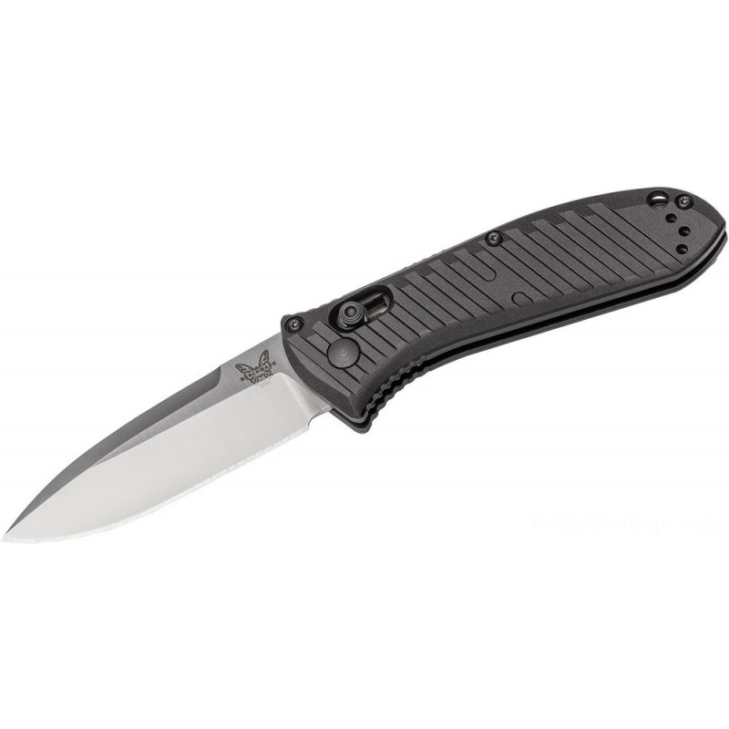 Benchmade 5750 Mini Presidio II Car Foldable Blade 3.2 S30V Satin Plain Blade, Milled African-american Light Weight Aluminum Manages