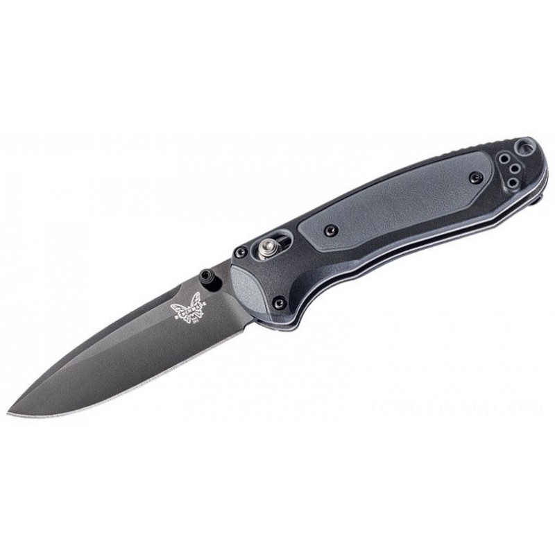 Benchmade 595BK Mini Boost AXIS-Assisted Folding Blade 3.11 S30V  Ordinary Blade, Grivory and Versaflex Manages
