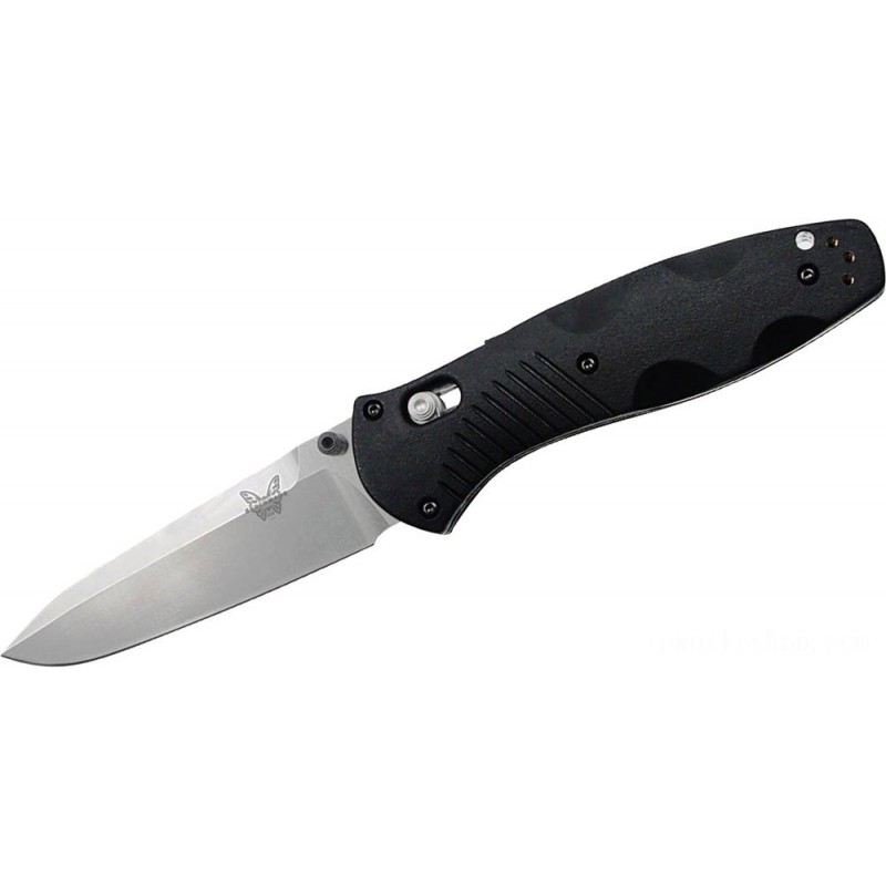 Benchmade Storm AXIS-Assisted Collapsable Knife 3.6 Satin Ordinary Blade, Afro-american Valox Manages - 580