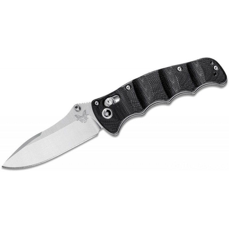 Benchmade 484 Nakamura AXIS Foldable Blade 3.08 M390 Silk Level Cutter, G10 Manages