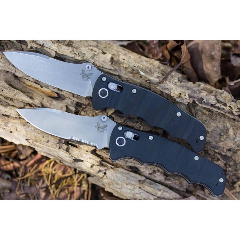 Spring Sale - Benchmade 484 Nakamura AXIS Folding Blade 3.08 M390 Satin Plain Blade, G10 Deals With - Online Outlet Extravaganza:£78[honf197ua]