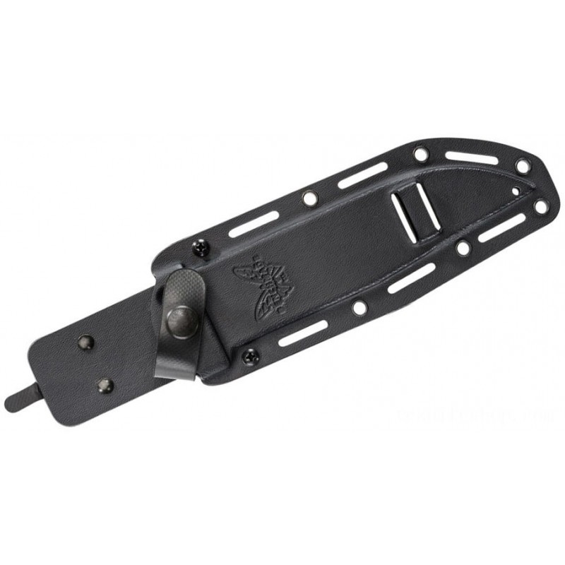 Price Cut - Benchmade Sibert Arvensis Fixed 6.44 154CM Black Combination Cutter, Black G10 Manages, Boltaron Skin - 119SBK - New Year's Savings Spectacular:£77
