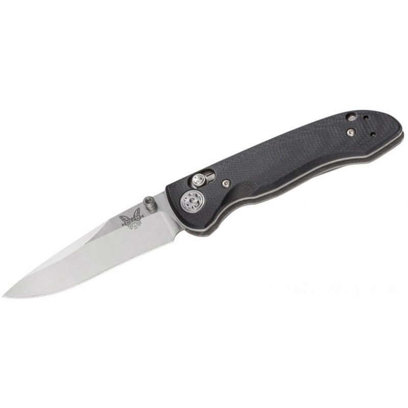 Benchmade Venture Center Foldable Blade 3.24 S20CV Satin Ordinary Cutter, African-american G10 Manages - 698
