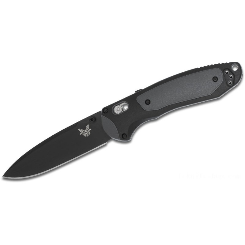 Benchmade 590BK Boost AXIS Assisted 3.7 Dark S30V Cutter, Grivory and Versaflex Manages