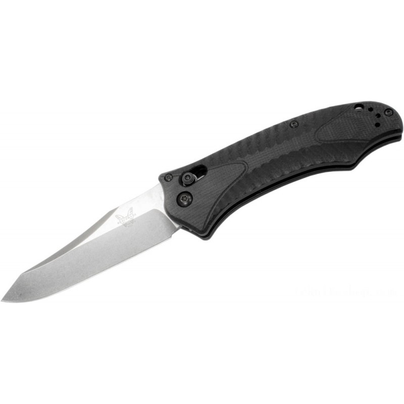 Benchmade Osborne Break Automotive AXIS 3.67 Satin Ordinary Blade, Afro-american G10 Manages - 9555