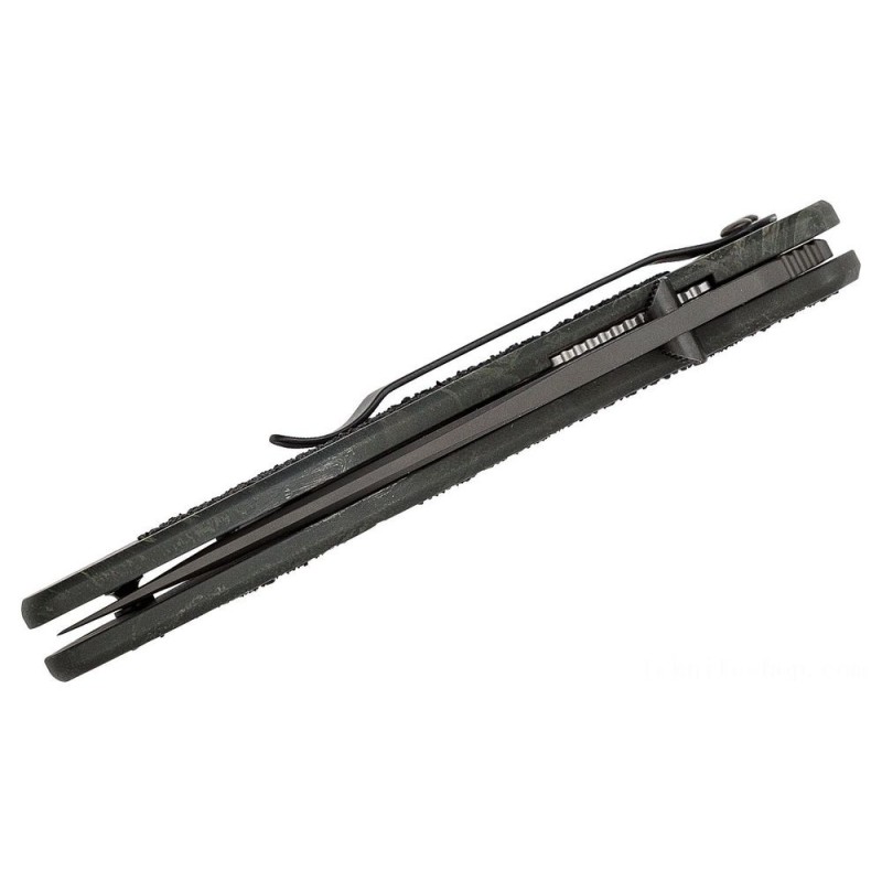 Price Drop - Kershaw 1670CAMO Ken Onion Blur Assisted Foldable Blade 3.375 Black Level Cutter, Camo Light Weight Aluminum Handles - Savings Spree-Tacular:£61[lanf409ma]