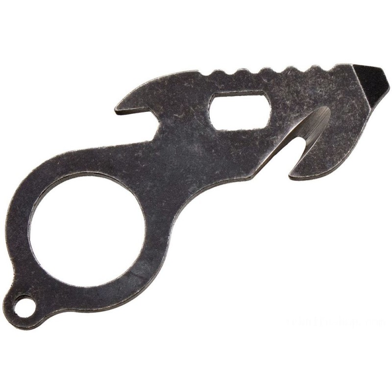 Kershaw 1304BW Own It 4 Item Place, Assisted Position Blackwash Folder, LED Flashlight, Mini Device as well as Pet Dog Tag