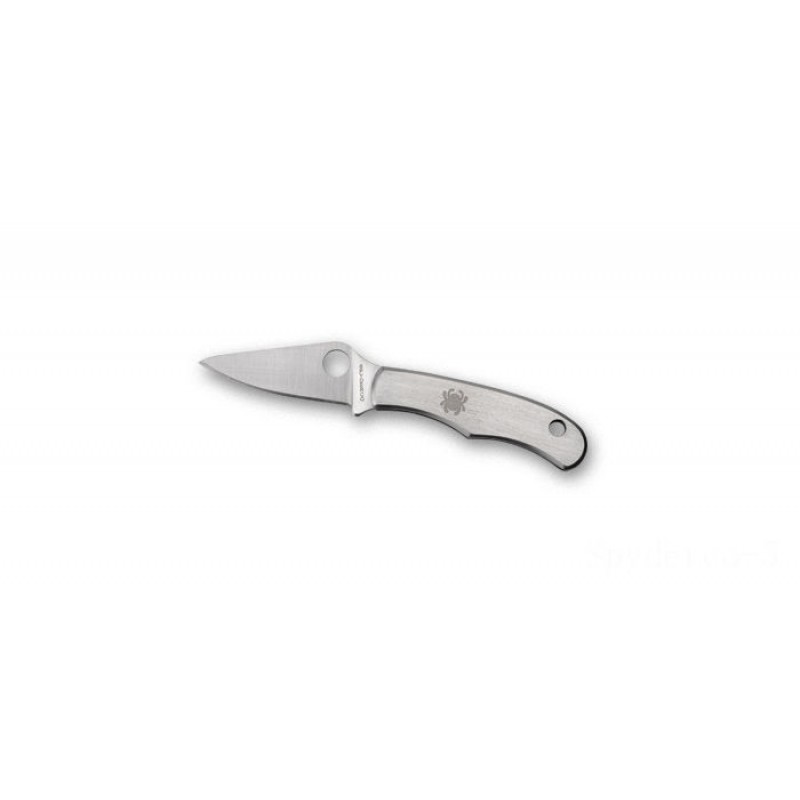 Spyderco Insect Stainless-steel —-- Plain Side.
