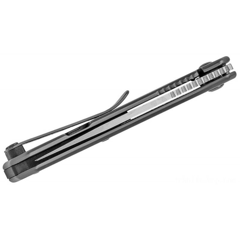 Kershaw 3870 Amplitude 2.5 Helped Flipper Blade 2.5 Satin Level Blade, Stainless Steel Handles
