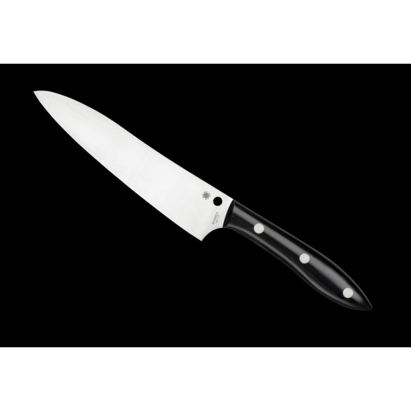 Spyderco Gourmet chef's Blade - Combination Edge/Plain Edge.