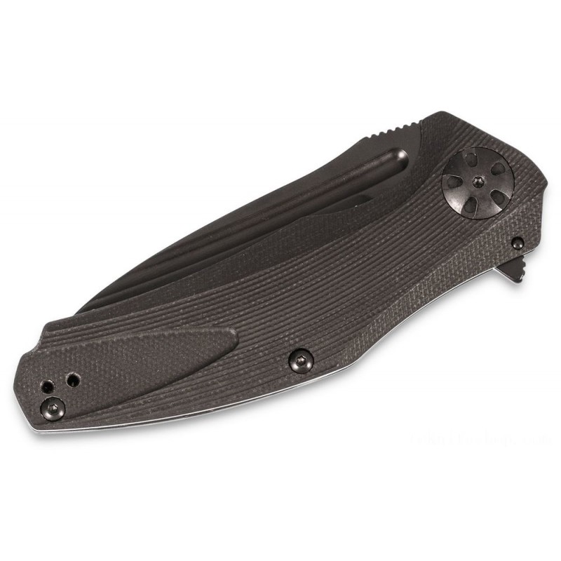 Kershaw 7007BLK Natrix Assisted Flipper Blade 3.25 African-american Oxide Decrease Aspect Blade, Afro-american G10 Manages