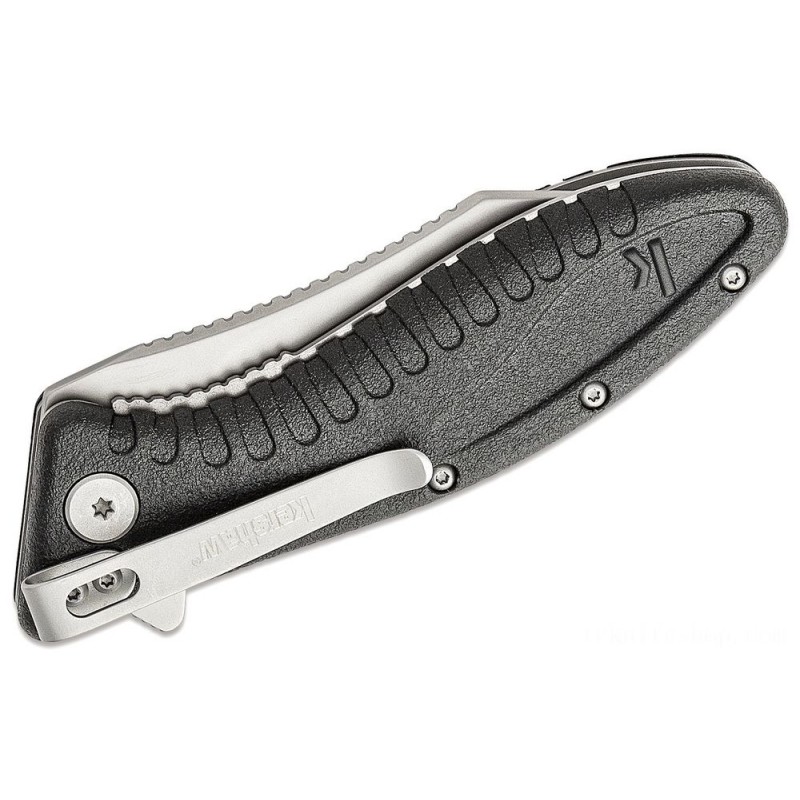 Kershaw 1319 Grinder Assisted Flipper Knife 3.25 Reverse Tanto Blade, Zytel Deals With