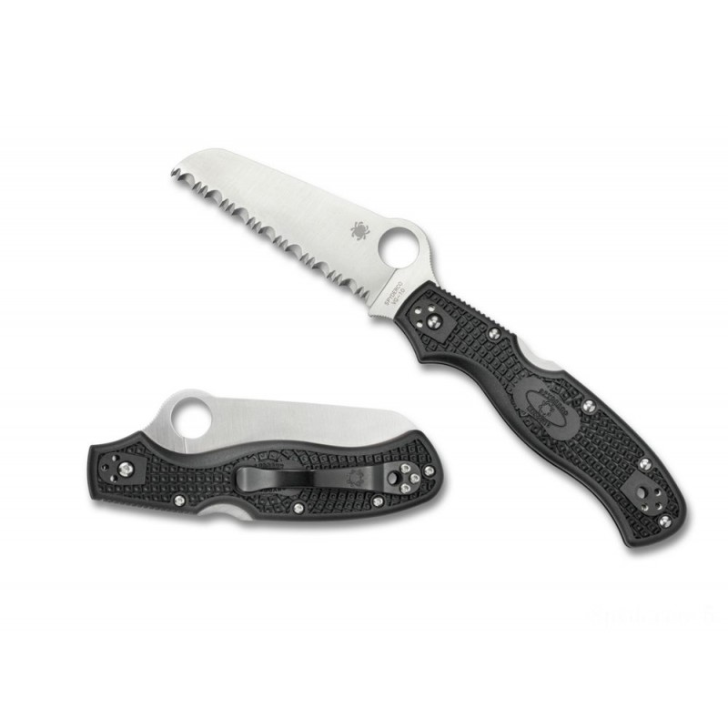 Click Here to Save - Spyderco Rescue 3 Lightweight - Mixture Edge/Plain Side - Web Warehouse Clearance Carnival:£61