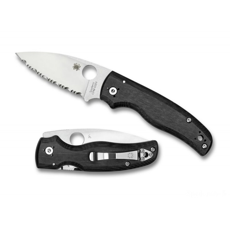Spyderco Witch Doctor Afro-american G-10 Ordinary Side