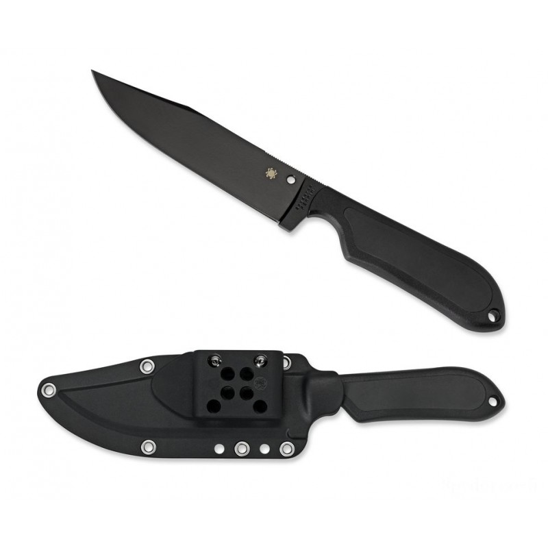 Spyderco Road Bowie African-american —-- Level Edge