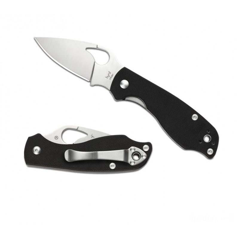 Year-End Clearance Sale - Spyderco Byrd Crow 2 G-10 —-- Level Side - Valentine's Day Value-Packed Variety Show:£40