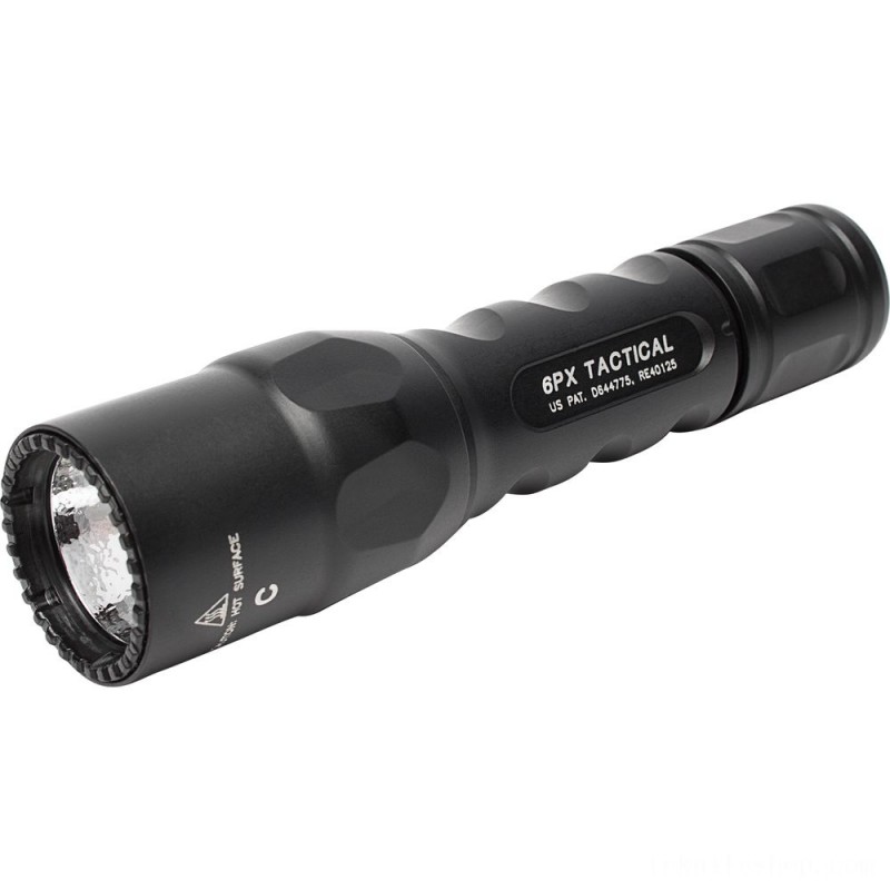 Proven 6PX Tactical Single-Output LED Flashlight.