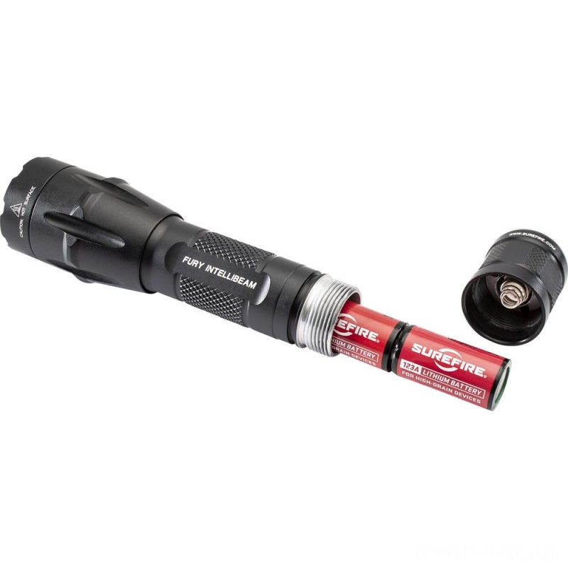 Proven Violence IntelliBeam Auto-Adjusting Double Fuel LED Flashlight.
