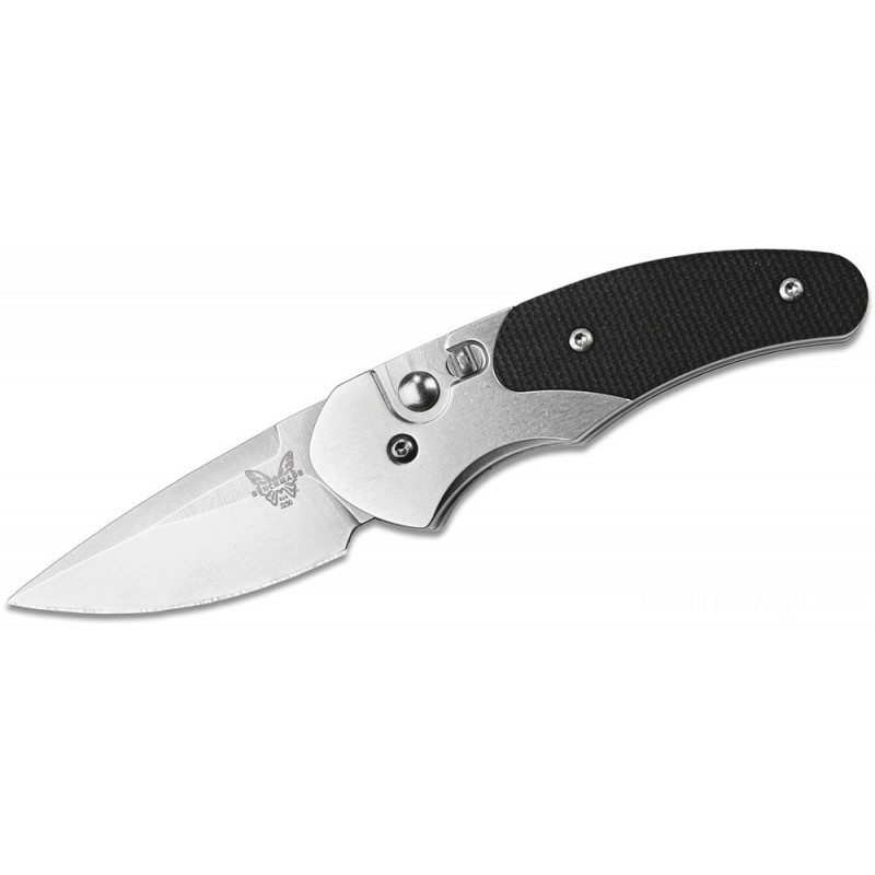 Benchmade 3150 Impel Vehicle 1.98 S30V Silk Plain Cutter, Light Weight Aluminum and G10 Takes Care Of