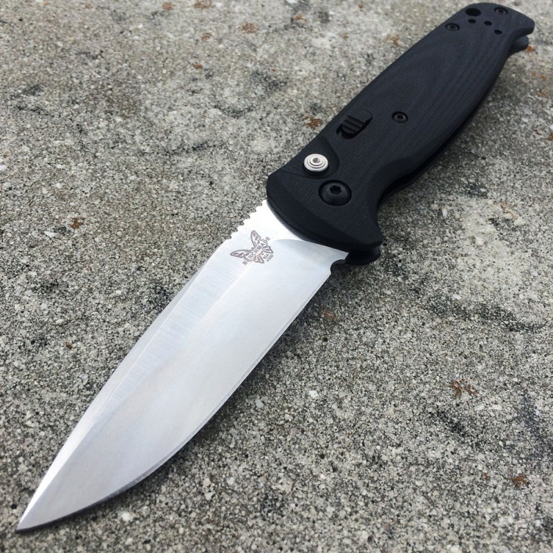 Benchmade 4300 CLA Vehicle Collapsable Blade 3.4 Stonewash Ordinary Cutter, Afro-american G10 Takes Care Of