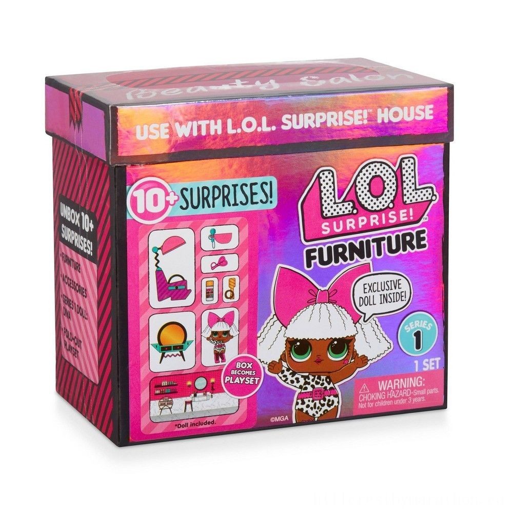 Back to School Sale - L.O.L Surprise! Home furniture with Beauty parlor &&    Queen - Thrifty Thursday:£11