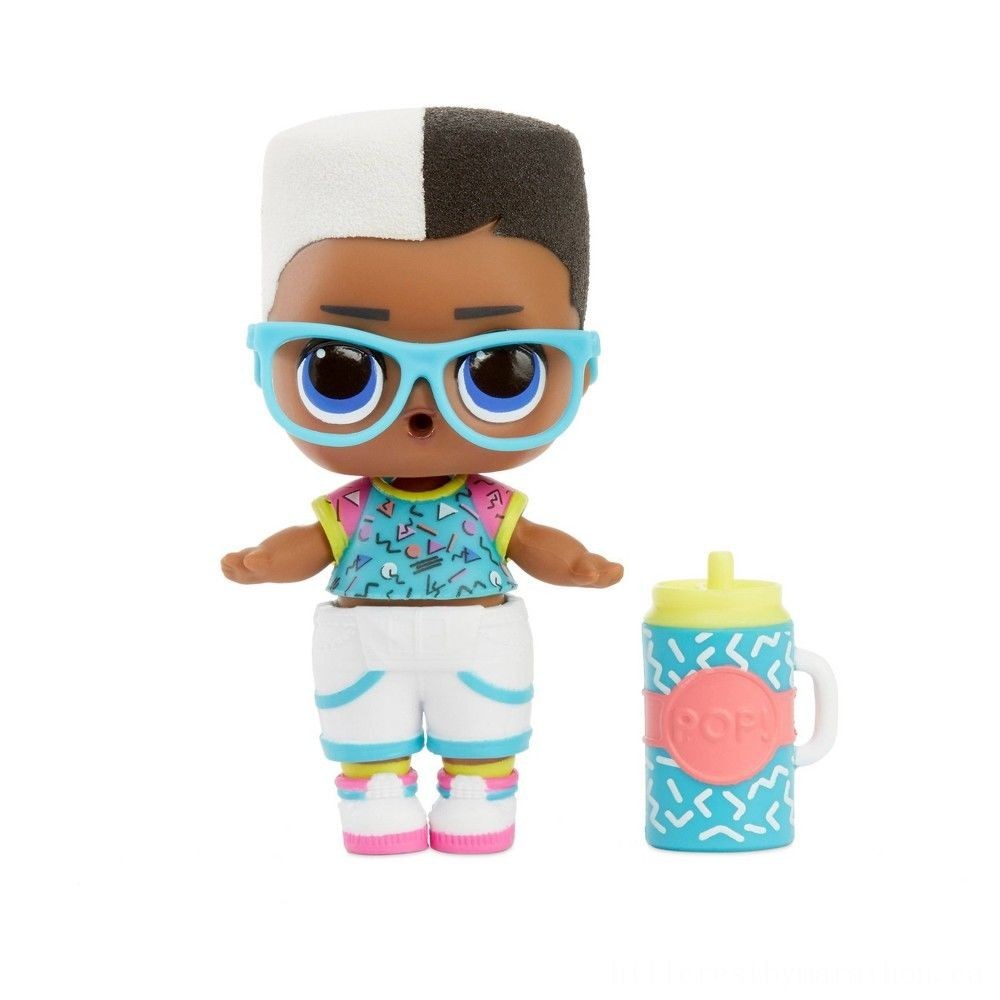 Click and Collect Sale - L.O.L Surprise! Boys Character Figurine along with 7 Surprises - Labor Day Liquidation Luau:£8
