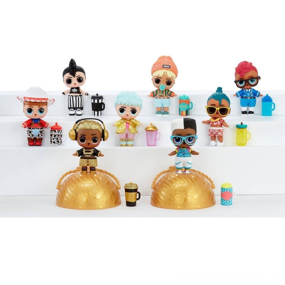 Curbside Pickup Sale - L.O.L Surprise! Boys Personality Figurine with 7 Unpleasant surprises - Bonanza:£8[bea5125nn]