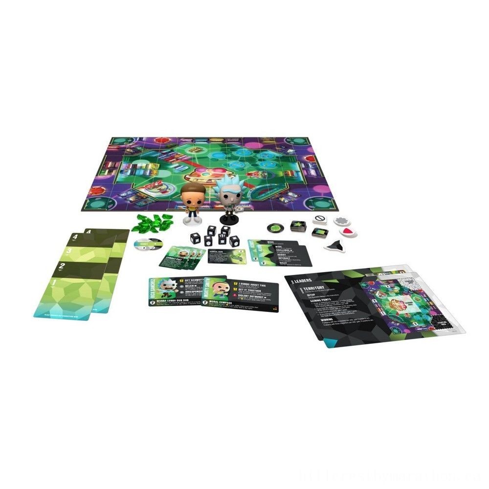 Funkoverse Board Game: Rick and Morty # 100 Expandalone, Adult Unisex