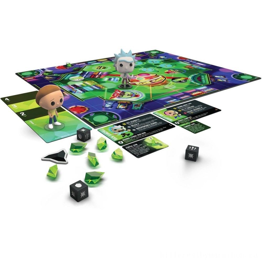 Funkoverse Board Video Game: Rick and Morty # one hundred Expandalone, Grownup Unisex