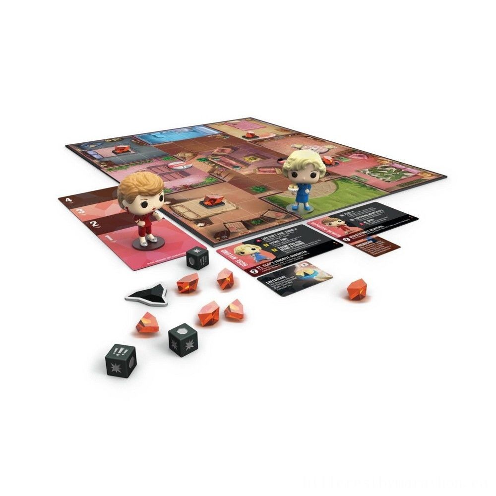 Last-Minute Gift Sale - Funkoverse Parlor Game: The Golden Girls # one hundred Expandalone - Reduced-Price Powwow:£12[cha5141ar]