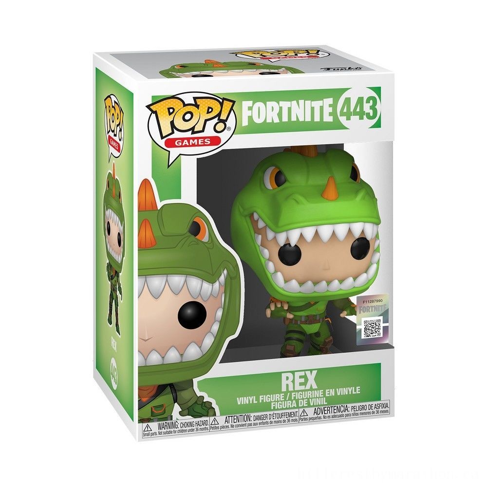 Garage Sale - Funko stand out! Gamings: Fortnite - Rex - Give-Away Jubilee:£6