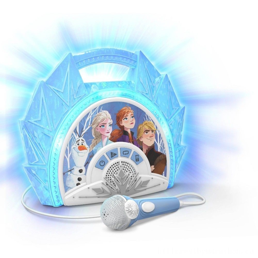 February Love Sale - Disney Frozen 2 Sing-Along Boombox - Online Outlet X-travaganza:£18[nea5150ca]