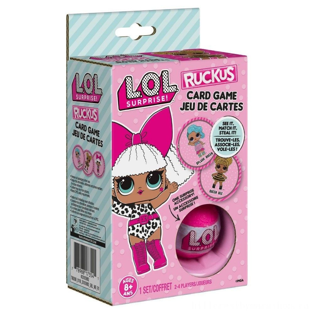 L.O.L Surprise! Hubbub Memory Card Game with Device, Children Unisex