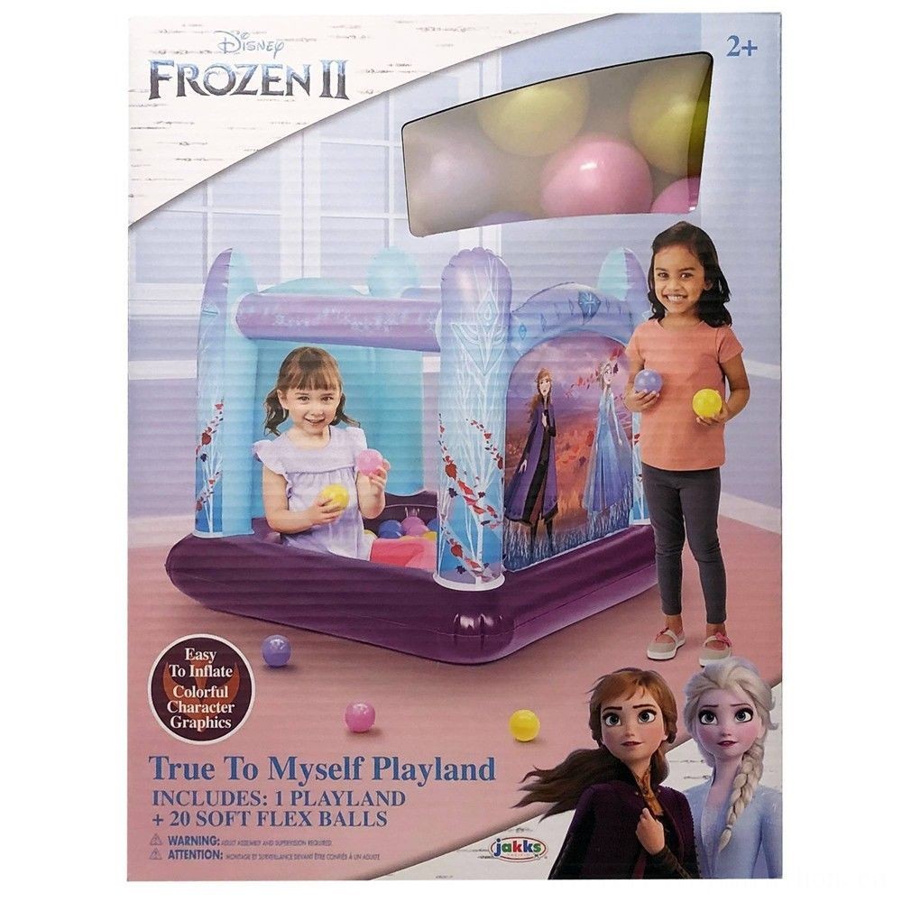 Closeout Sale - Disney Frozen 2 Playland With twenty Rounds - Steal:£23[laa5156ma]