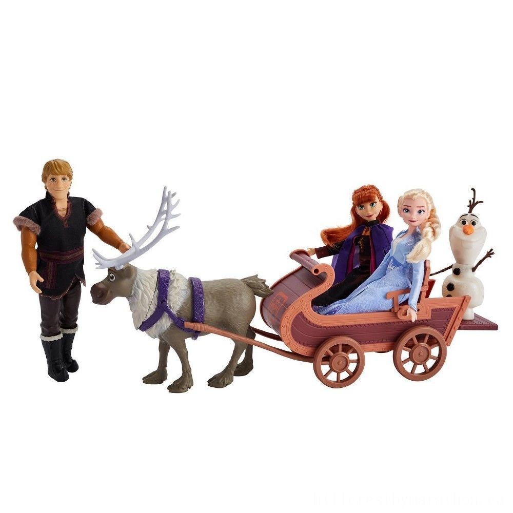 Disney Frozen 2 Sledding Journeys Figurine Pack
