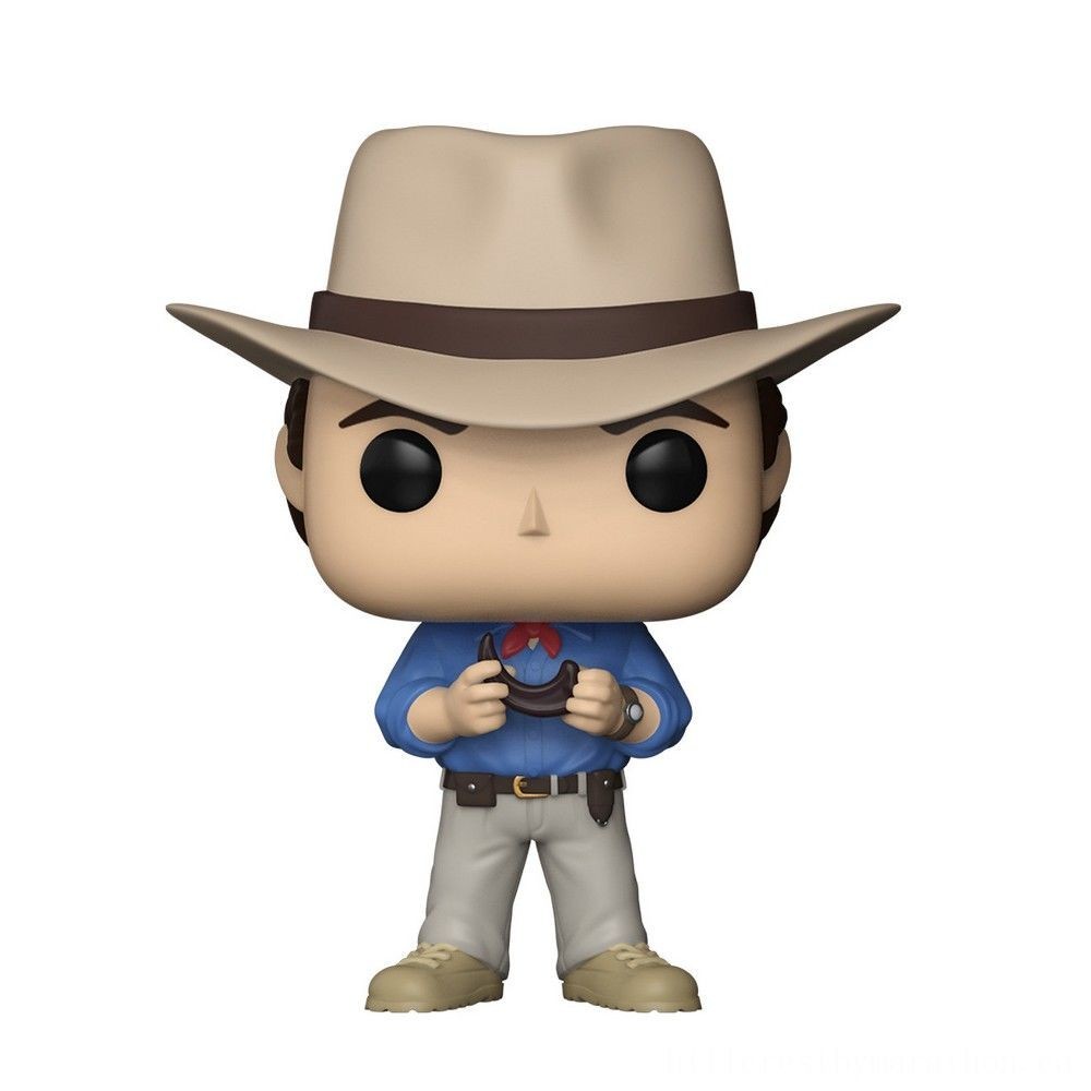 Funko stand out! Motion Pictures: Jurassic Park 25th Anniversary - Doctor Alan Grant - Minifigure