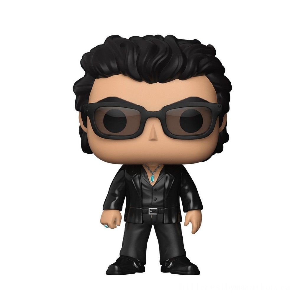 Independence Day Sale - Funko POP! Flicks: Jurassic Playground 25th Wedding Anniversary - Physician Ian Malcolm - Minifigure - Crazy Deal-O-Rama:£6