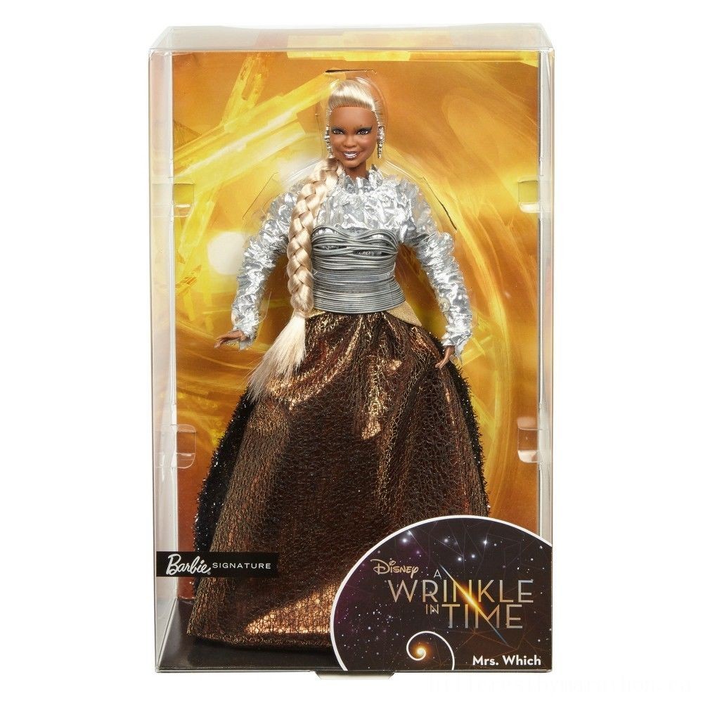 Disney Barbie Enthusiast A Wrinkle eventually Mrs. Which Dolly