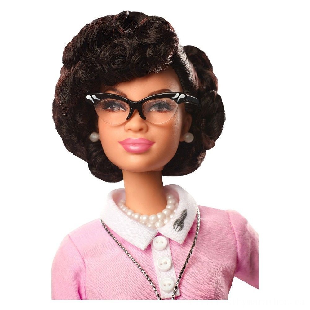 Online Sale - Barbie Collection Agency Inspiring Female Set Katherine Johnson Toy - Get-Together:£20[nea5182ca]