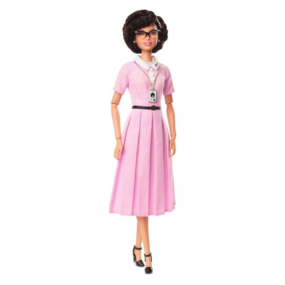 Online Sale - Barbie Collection Agency Inspiring Female Set Katherine Johnson Toy - Get-Together:£20[nea5182ca]