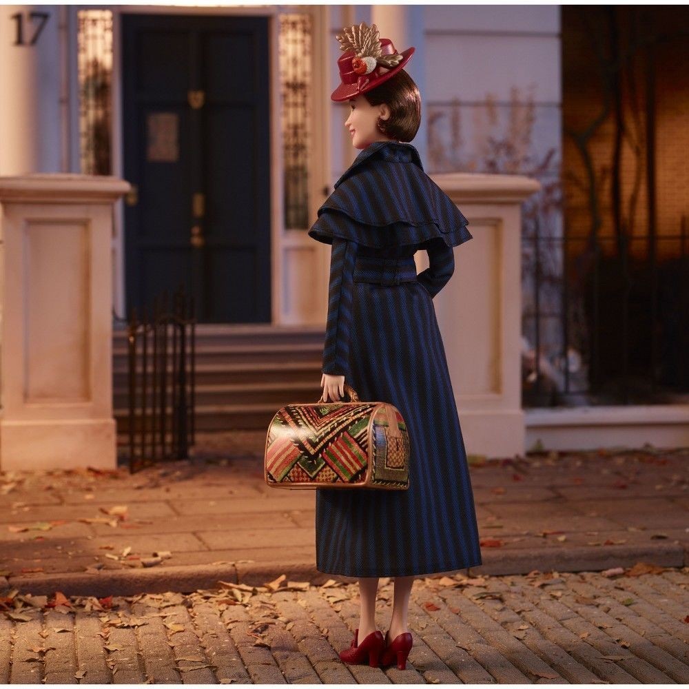 Liquidation Sale - Barbie Enthusiast Disney's Mary Poppins Dividend: Mary Poppins Figurine - Halloween Half-Price Hootenanny:£21[coa5186li]