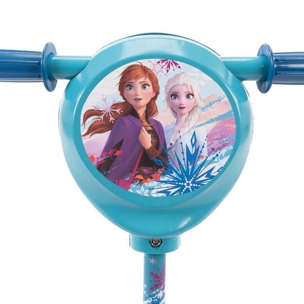 Doorbuster - Disney Frozen 2 Secret Storage Scooter - Blue, Lady's - Sale-A-Thon Spectacular:£31