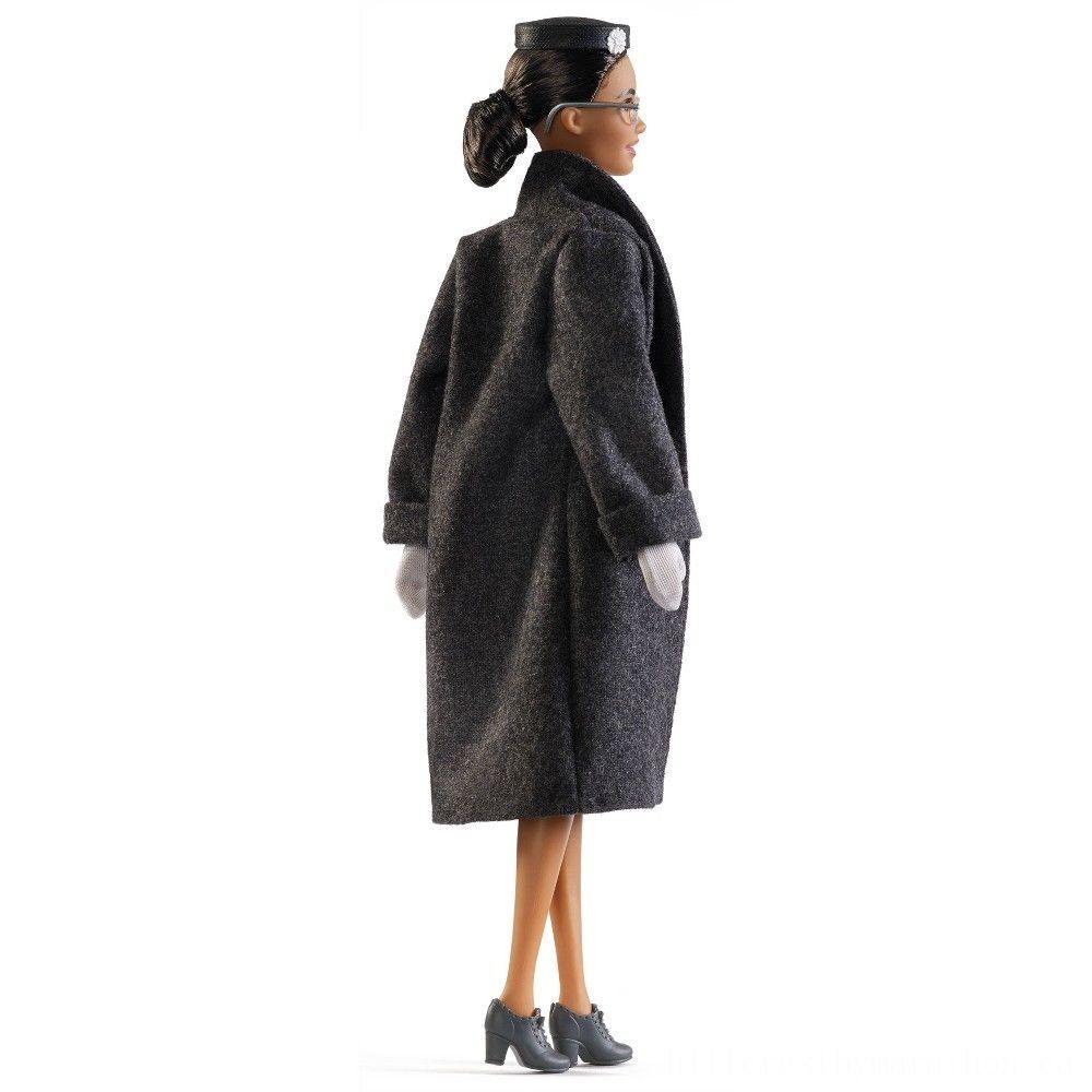 Bonus Offer - Barbie Trademark Inspiring Female Set Rosa Parks Collector Toy - Fourth of July Fire Sale:£22[laa5192co]